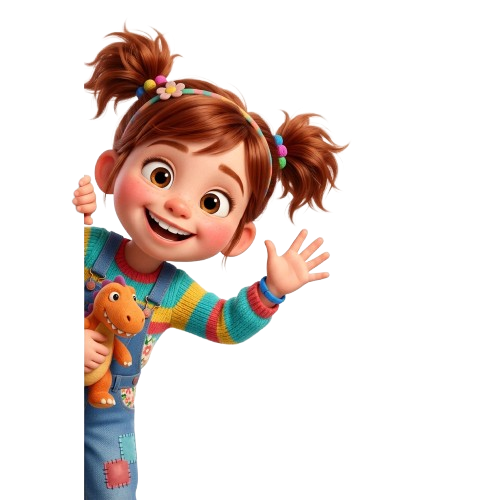 Friendly Girl Mascot